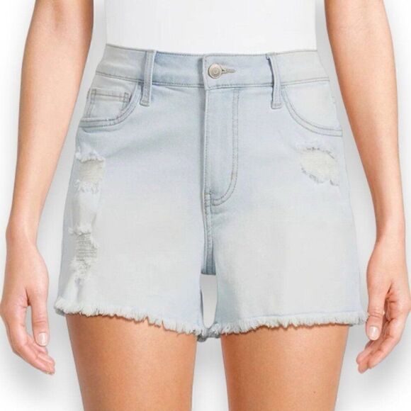 NOBO MIDI Jean Shorts - Picture 1 of 8